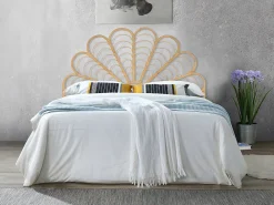 Tête de lit 160 cm - Rotin - Naturel - FLOSIA><noscript><img width=