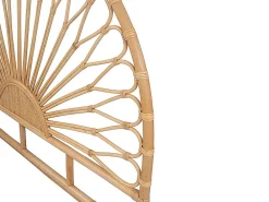 Vente-unique Tête de lit 160 cm - Rotin - Naturel - SOLIA* Tête De Lit