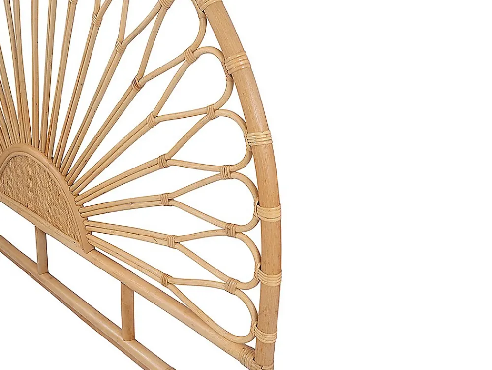 Vente-unique Tête de lit 160 cm - Rotin - Naturel - SOLIA* Tête De Lit