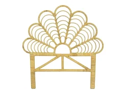 Vente-unique Tête de lit 110 cm - Rotin - Naturel - FLOSIA* Tête De Lit