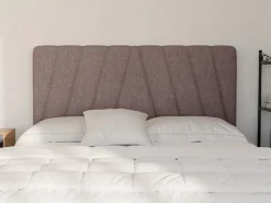 Vente-unique Tête de lit 150 cm - Tissu - Violet clair - LIDAMA* Tête De Lit