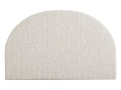 Vente-unique Tête de lit 140 cm - Tissu texturé - Beige - PANIOTI* Tête De Lit