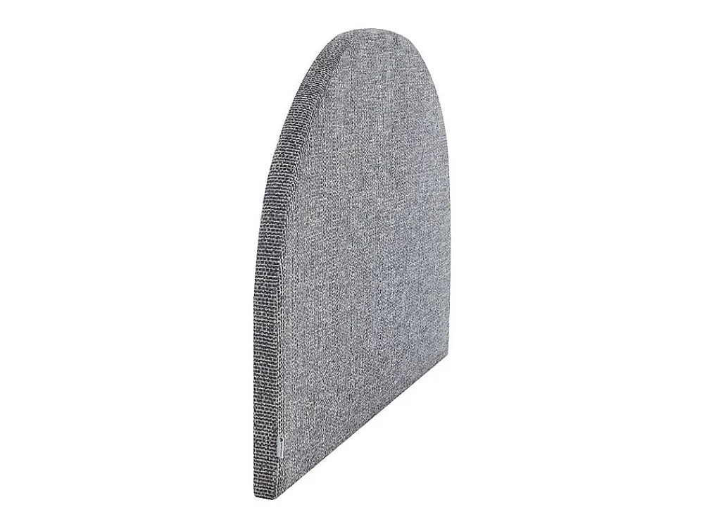 Tête de lit 180 cm - Tissu texturé - Gris - PANIOTI>Vente-unique Outlet