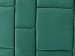 Vente-unique Tête de lit 140 cm - Velours - Vert - HERMINE* Tête De Lit
