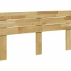 Tête de lit 140 cm en bois massif de chêne>Vidaxl Best