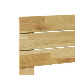 Tête de lit 140 cm en bois massif de chêne><noscript><img width=
