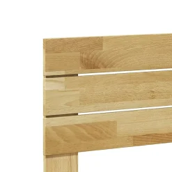 Vidaxl Tête de lit 160 cm en bois massif de chêne* Tête De Lit