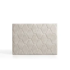 Tête de lit - - Agata - Tissu Aquaclean - Style Scandinave - 154x115x8 cm>Eccox Discount
