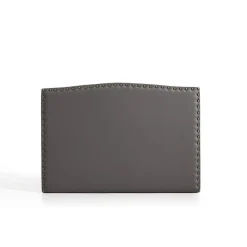 Eccox Tête de lit - - Ambar - Similicuir gris - 115x115x8 cm - Aquaclean antitache* Tête De Lit