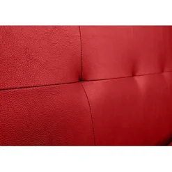 Tête de lit - - Aster - Similicuir rouge - 115 cm - Design contemporain - Anti-taches>Eccox Outlet