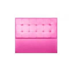 Eccox Tête de lit - - Aster - Similicuir rose - 145 cm - Épaisseur 8 cm - Garantie 2 ans* Tête De Lit