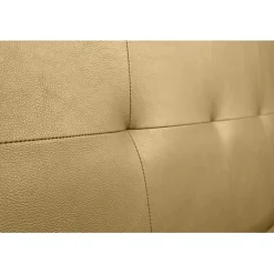 Eccox Tête de lit - - Aster - Similicuir doré - 130 cm - Épaisseur 8 cm - Anti-taches* Tête De Lit