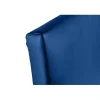 Eccox Tête de lit - - Cala - Similicuir bleu - 130 cm - Rembourrage en mousse HR* Tête De Lit