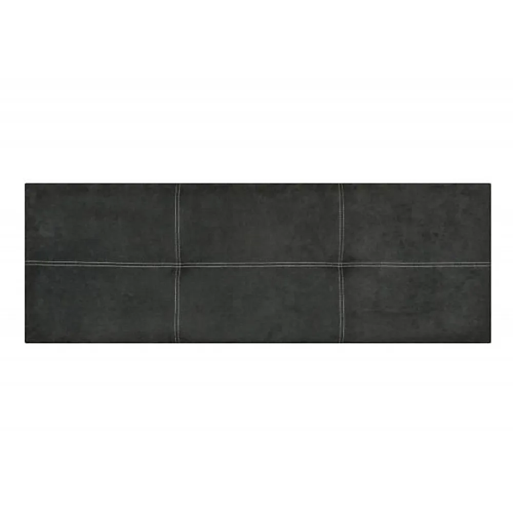 Eccox Tête de lit - - Dalia - Tissu Aqualine - Gris - 170 cm - Rembourrée* Tête De Lit