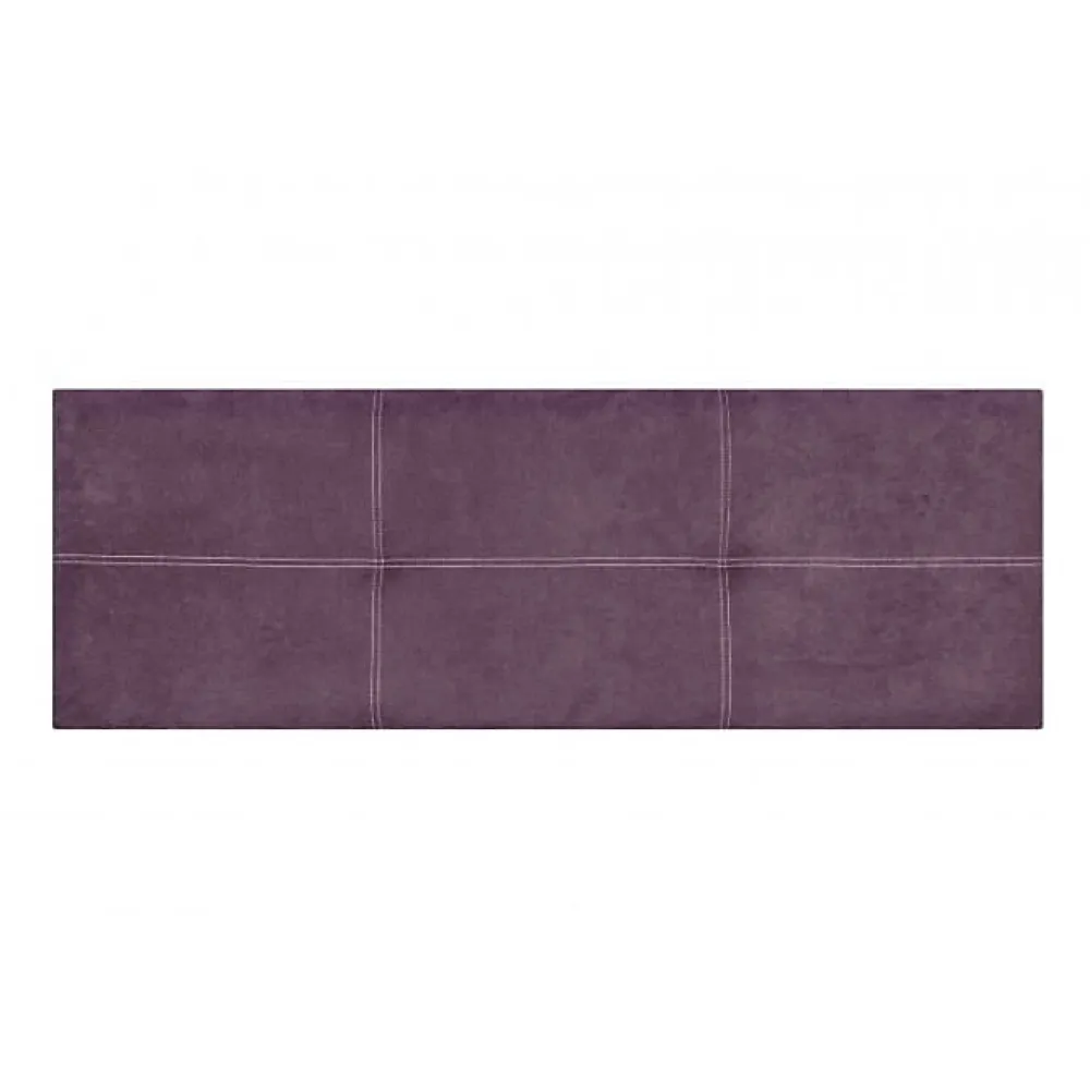 Eccox Tête de lit - - Dalia - Tissu Aqualine - Violet - 145 cm - Rembourrée* Tête De Lit