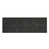 Eccox Tête de lit - - Dalia - Tissu Aqualine Gris - 130 cm - Rembourrée et élégante* Tête De Lit