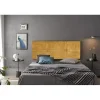 Tête de lit - - Dalia - Tissu Aqualine - Jaune - 115 cm - Rembourrée>Eccox