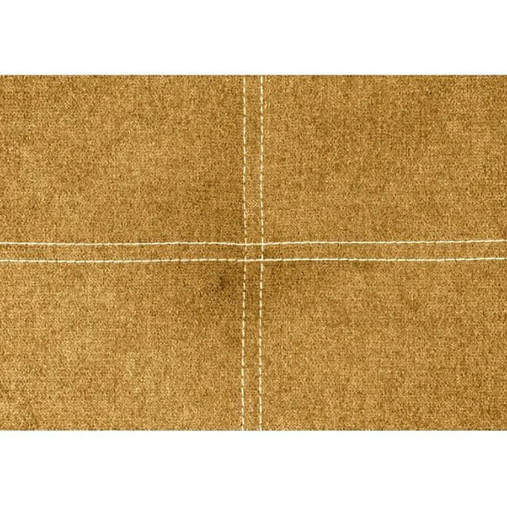 Tête de lit - - Dalia - Tissu Aqualine - Jaune - 115 cm - Rembourrée>Eccox