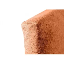 Tête de lit - - Dalia - Tissu Aqualine - Orange - 220 cm - Rembourrée><noscript><img width=