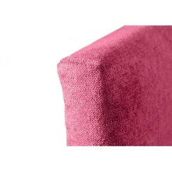 Tête de lit - - Dalia - Tissu Aqualine - Rose - 100 cm - Rembourrée><noscript><img width=