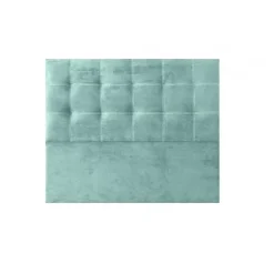 Tête de lit - - Iris - Tissu antitache - Vert - 160 cm - Design contemporain><noscript><img width=