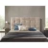 Tête de lit - - Iris - Tissu antitache - Beige - 160 cm - Design contemporain>Eccox