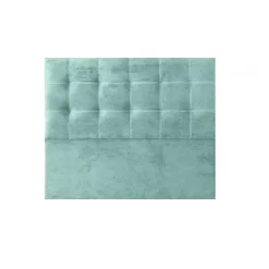 Eccox Tête de lit - - Iris - Tissu antitache - Vert - 145 cm de largeur* Tête De Lit