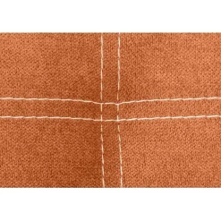 Tête de lit - - Iris Orange - Tissu antitache - 115 cm - Design contemporain>Eccox Online