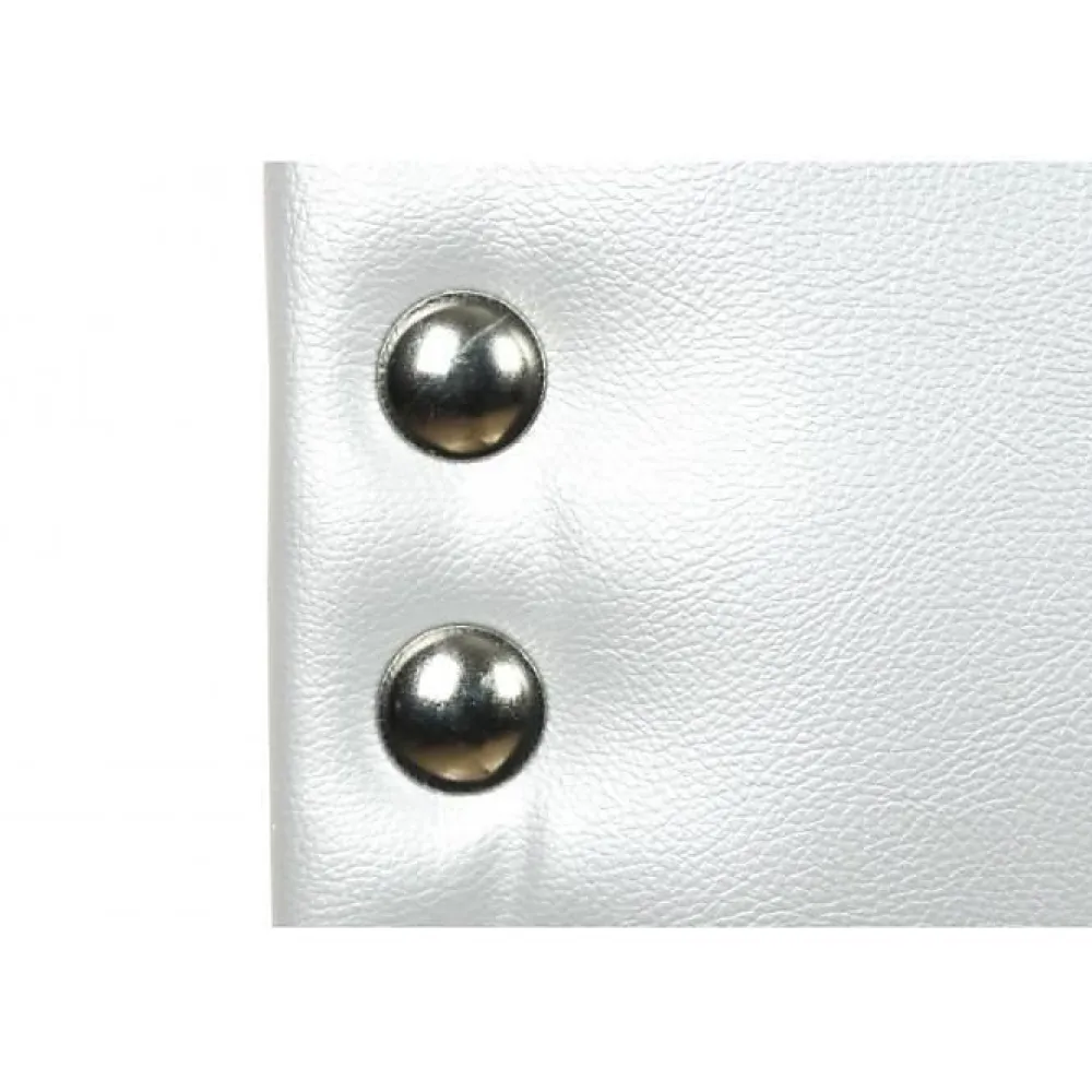 Eccox Tête de lit - - Lily - Similicuir blanc - 130 cm - Design moderne et élégant* Tête De Lit
