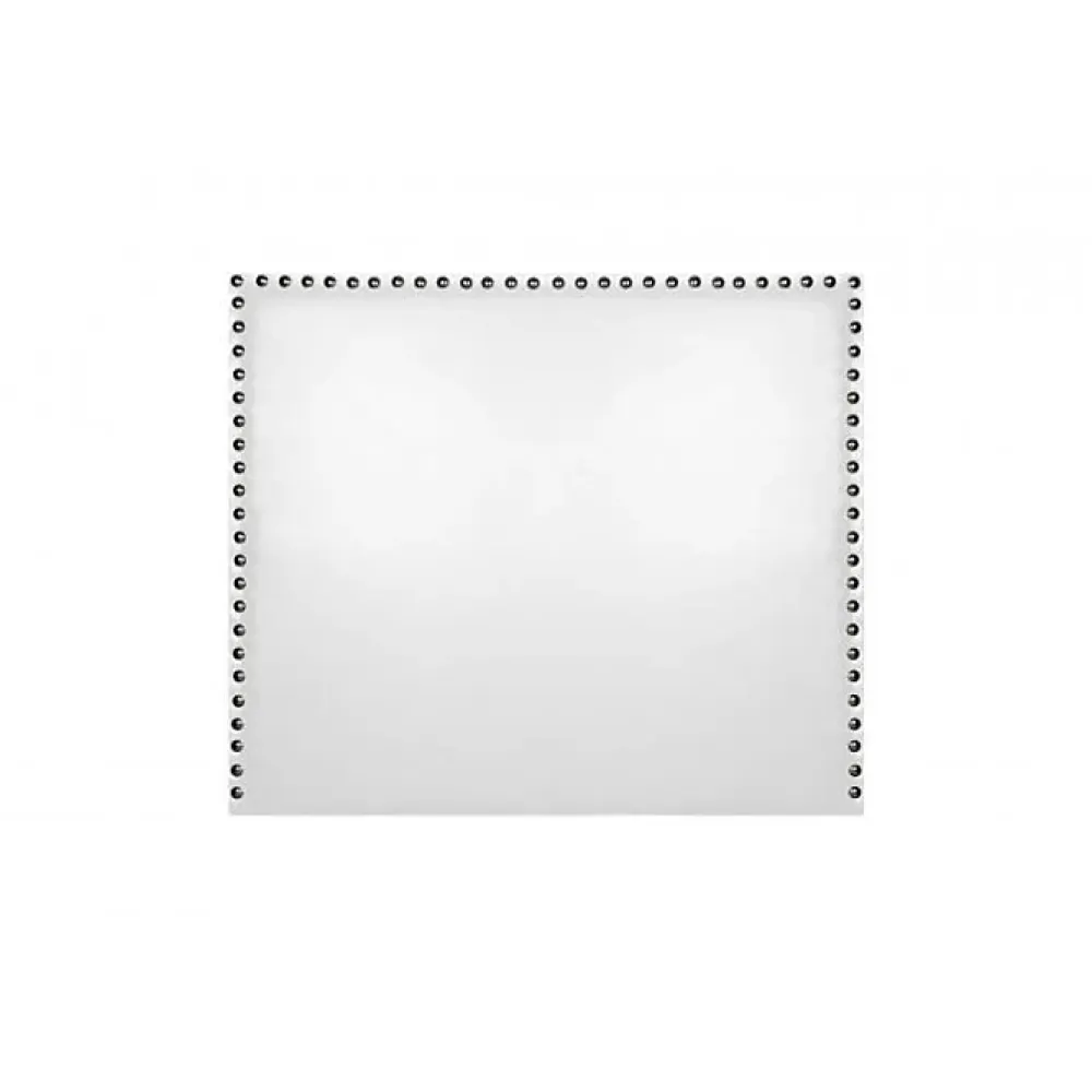 Eccox Tête de lit - - Lily - Similicuir blanc - 130 cm - Design moderne et élégant* Tête De Lit