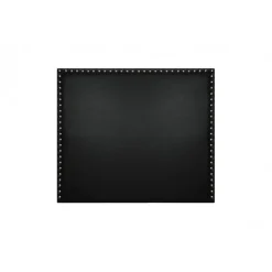 Tête de lit - - Lily - Similicuir noir - 145 cm - Design élégant et moderne><noscript><img width=