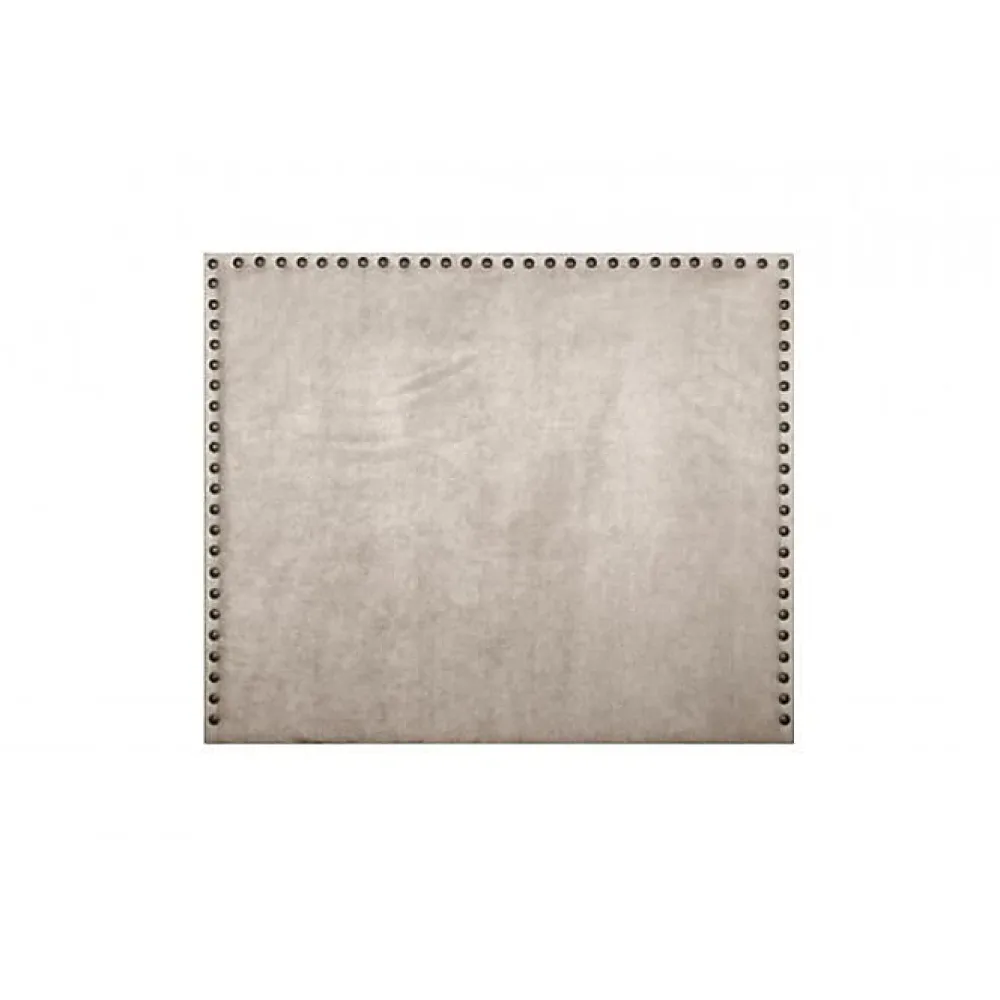 Tête de lit - - Lily - Tissu beige - Anti-taches - 100 cm de largeur>Eccox Best