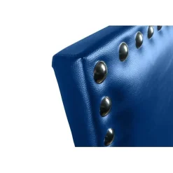 Eccox Tête de lit - - Lily - Similicuir bleu - 145 cm - Design moderne et élégant* Tête De Lit