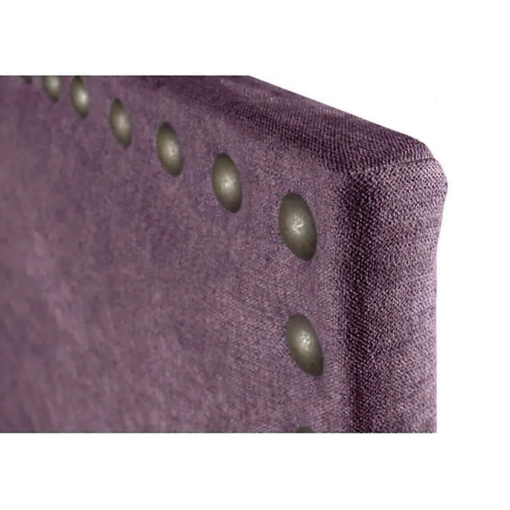 Tête de lit - - Lirio - Tissu violet - Antitache - 160 cm de large>Eccox Sale
