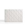Tête de lit - - Rubi - Similicuir - 154x115x8 cm - Blanc cassé - Aquaclean>Eccox Best
