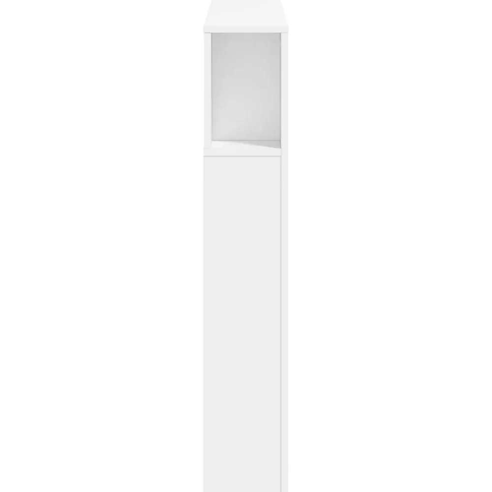 Vidaxl Tête de lit à LED blanc 120x18,5x103,5 cm bois d'ingénierie* Tête De Lit