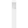 Vidaxl Tête de lit à LED blanc 160x18,5x103,5 cm bois d'ingénierie* Tête De Lit