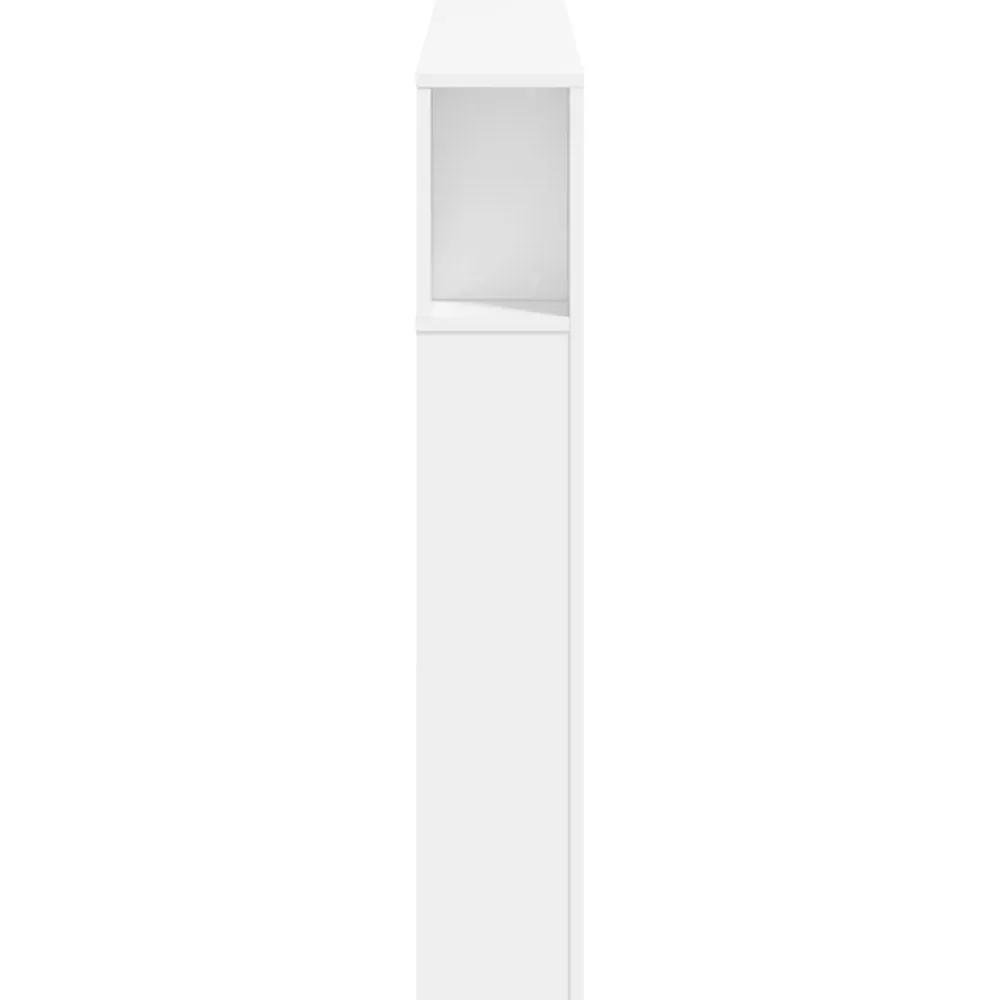 Vidaxl Tête de lit à LED blanc 160x18,5x103,5 cm bois d'ingénierie* Tête De Lit