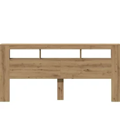 Vidaxl Tête de lit à LED chêne artisanal 220x18,5x103,5 cm* Tête De Lit