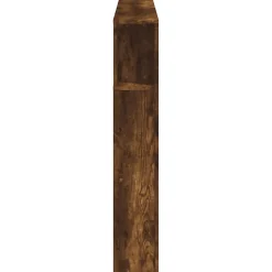 Vidaxl Tête de lit à LED chêne fumé 160x18,5x103,5cm bois d'ingénierie* Tête De Lit