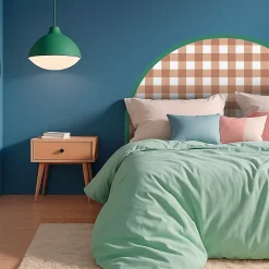 Tête de lit - Vichy - intissé 225g/m² - pré-encollé - Rouge - 110x160cm>99Deco New