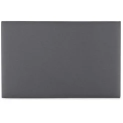 Tête de lit Aura recouverte de tissu Gris Foncé 90x60 cm><noscript><img width=