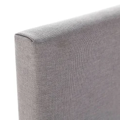 Tête de lit Aura recouverte de tissu Gris Clair 160x60 cm><noscript><img width=