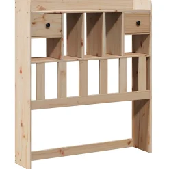 Tête de lit avec rangement 75 cm bois massif de pin>Vidaxl New