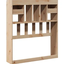 Tête de lit avec rangement 75 cm bois massif de pin><noscript><img width=
