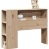 Tête de lit avec rangement 100 cm bois massif de pin>Vidaxl Outlet