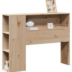 Tête de lit avec rangement 100 cm bois massif de pin>Vidaxl Outlet
