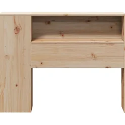 Tête de lit avec rangement 100 cm bois massif de pin><noscript><img width=
