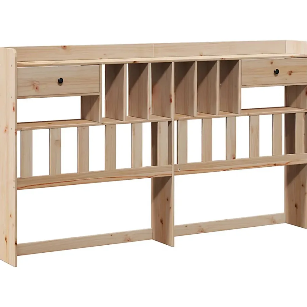 Vidaxl Tête de lit avec rangement 180 cm bois massif de pin* Tête De Lit