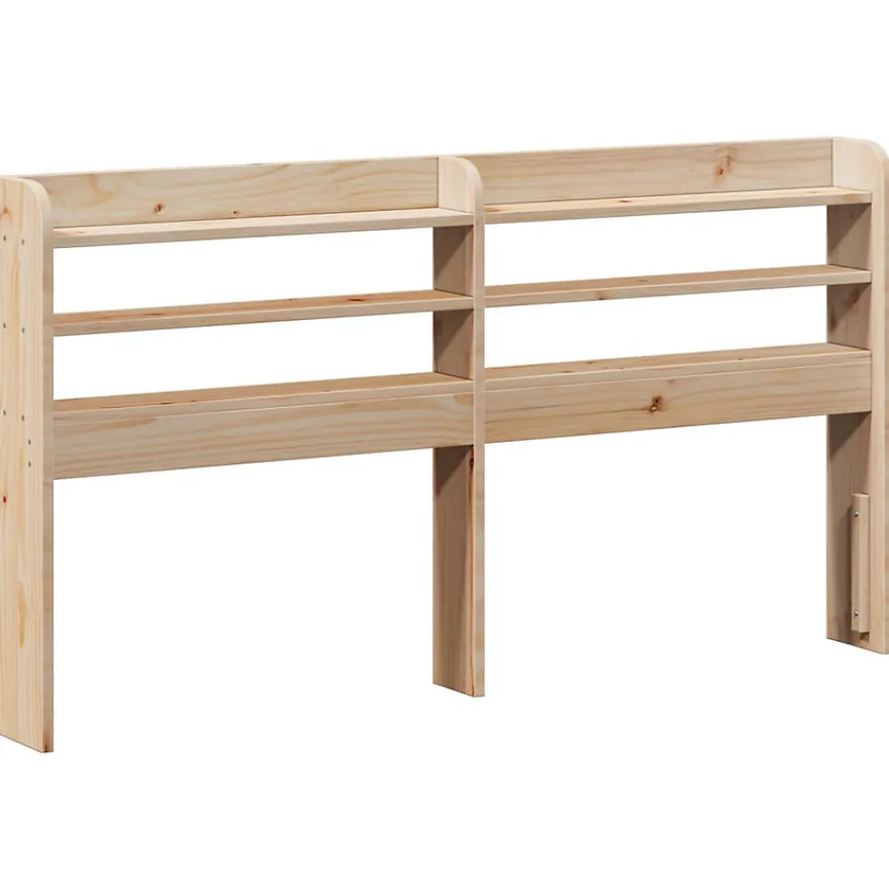 Tête de lit avec étagères 160 cm bois massif de pin>Vidaxl Outlet